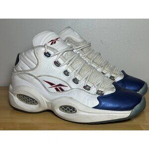Size 10.5 - Reebok Question‎ Mid 2016 Blue Toe J82534